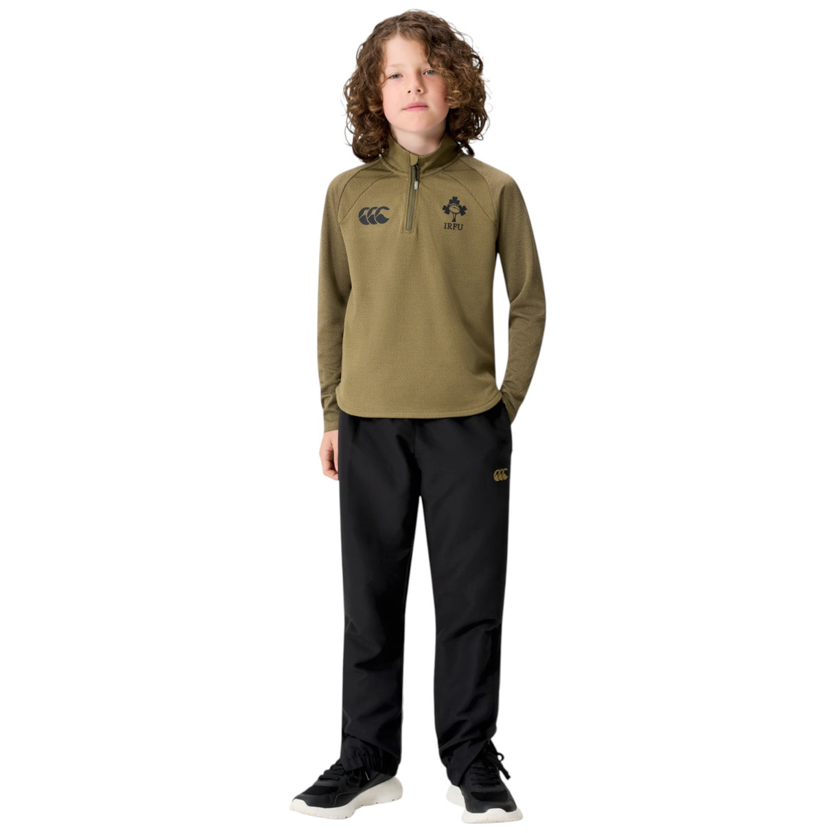 Canterbury IRFU Ireland Rugby Elite First Layer Kids Top