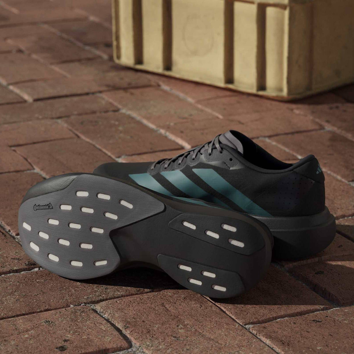 adidas Adizero EVO SL Mens Regular-Fit Lace Running Shoes
