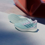 adidas RUNFALCON 5 EL C JNR GIRL Green