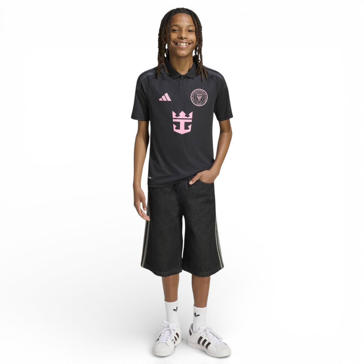 adidas IMCF 26 MLS Kids Away Jersey Blk