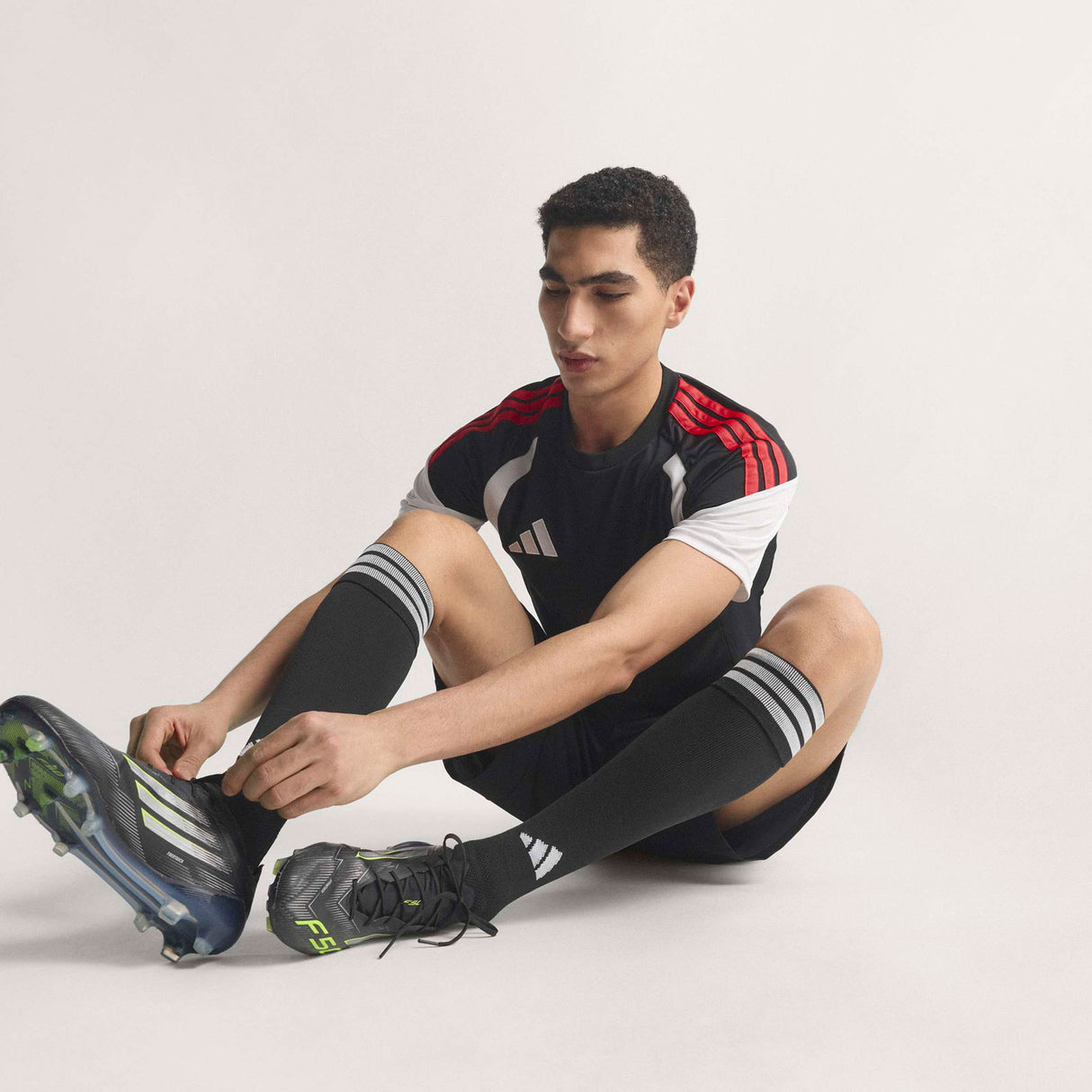 adidas Mens Tiro 26 Tee Black