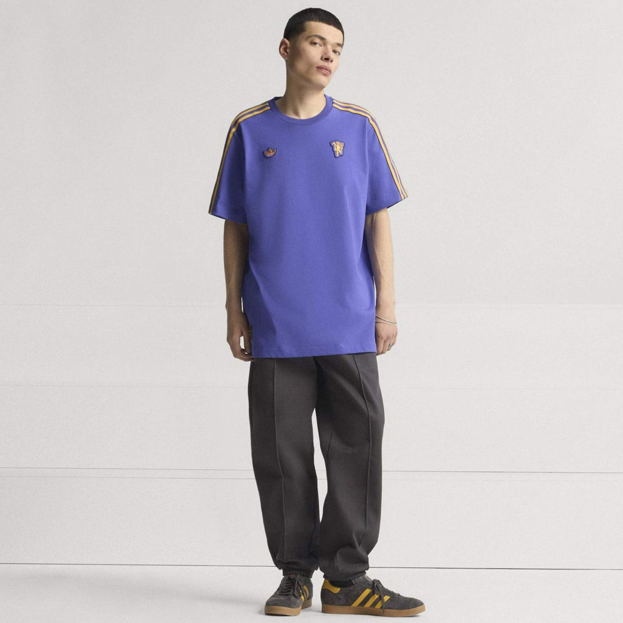 adidas OG MUFC 25 Icon Tee Purple