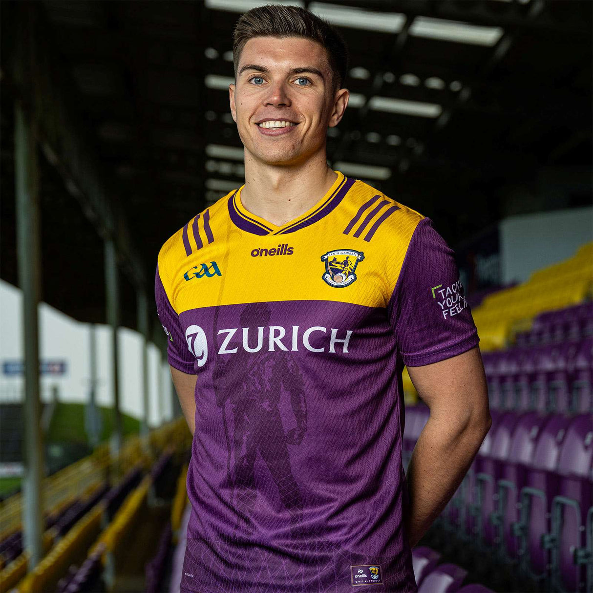 O'Neills Wexford 26 Home Jersey Purple