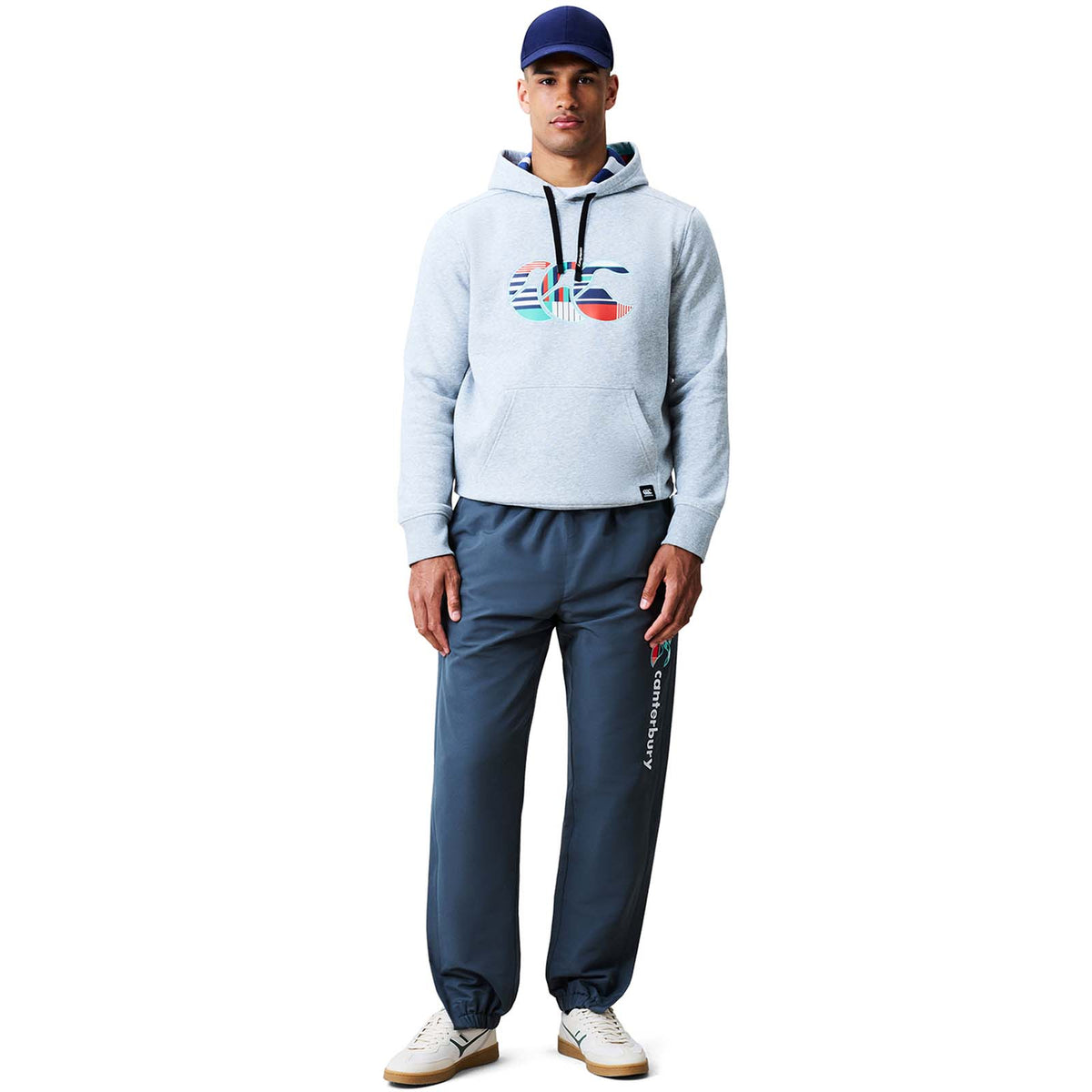 Canterbury Mens Uglies Logo Hoodie Grey