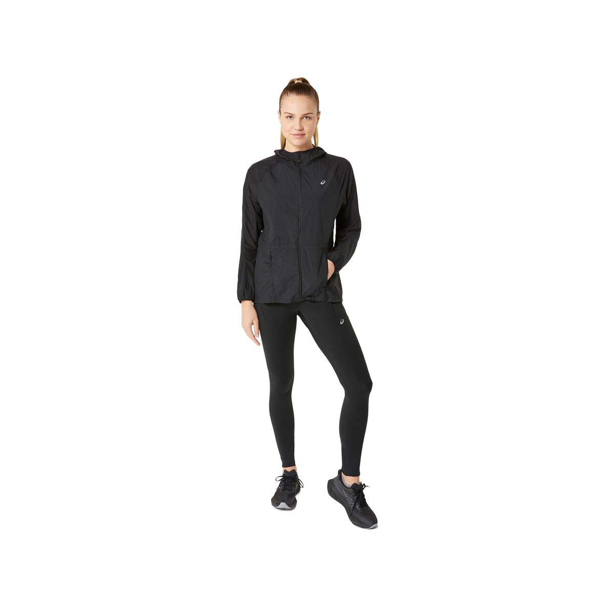 Asics Wmns Road Packable Jacket Black