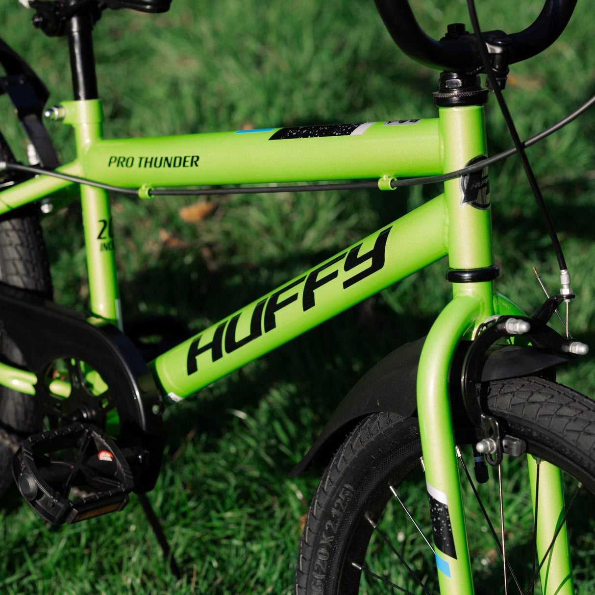 Huffy Pro Thunder Kids 20in Green
