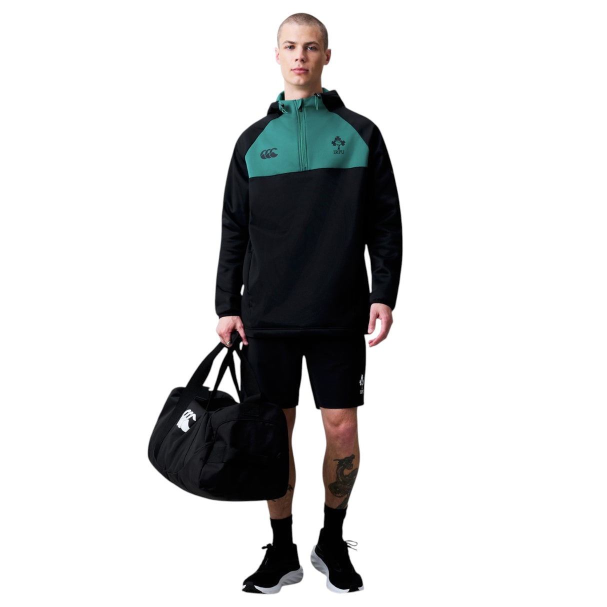 Canterbury IRE OH Zip Trng Hoodie 26 Blk