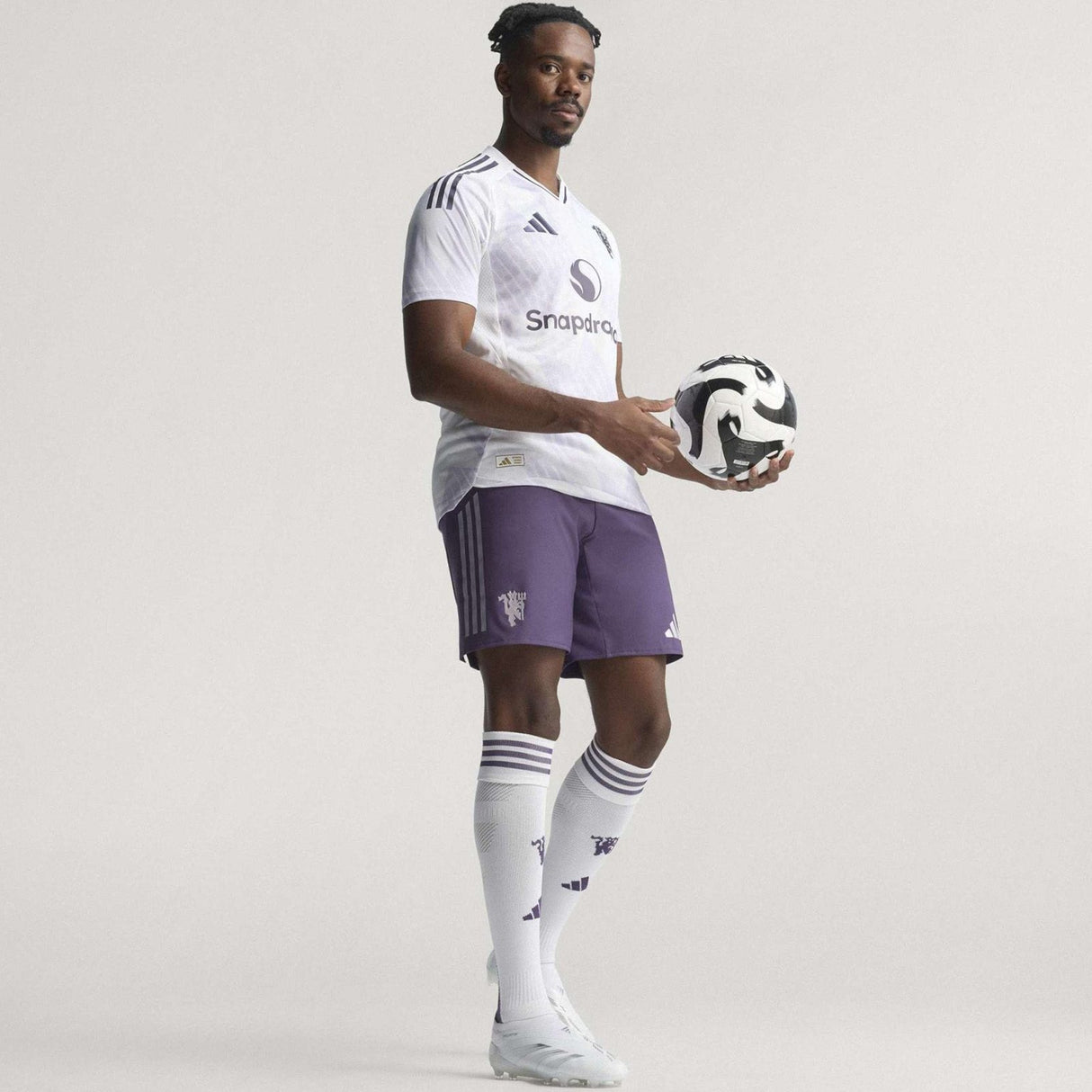 adidas Man United Football 2025/26 Adults Authentic Away Jersey