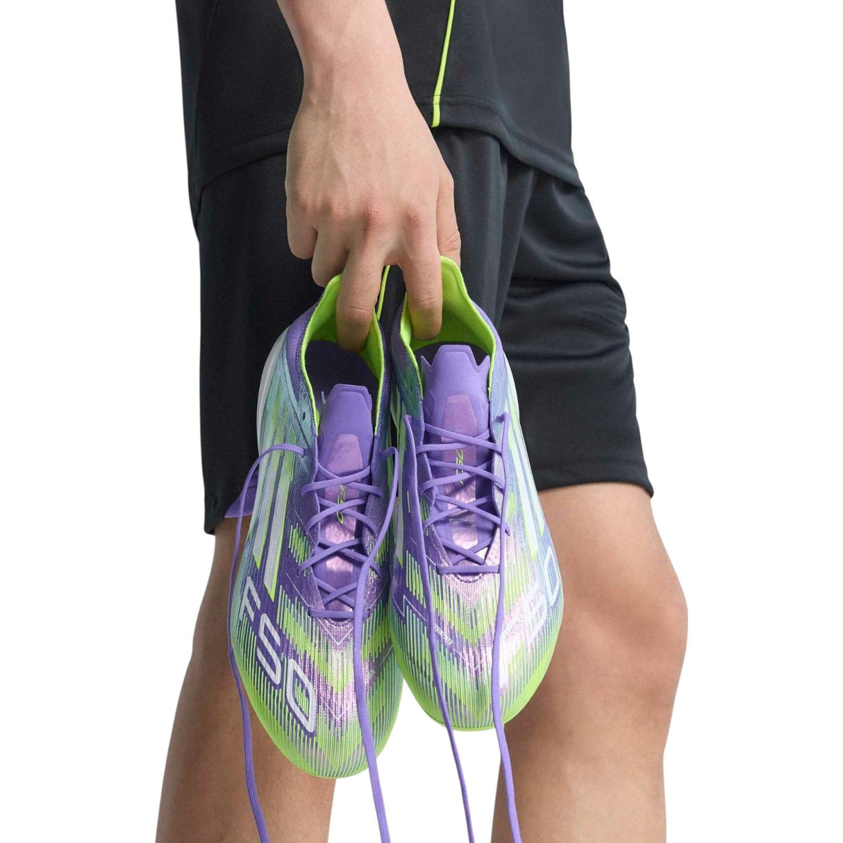 adidas F50 Elite Adults Lightweight Firm Ground Rugby Boots Model Carrying Boots View 