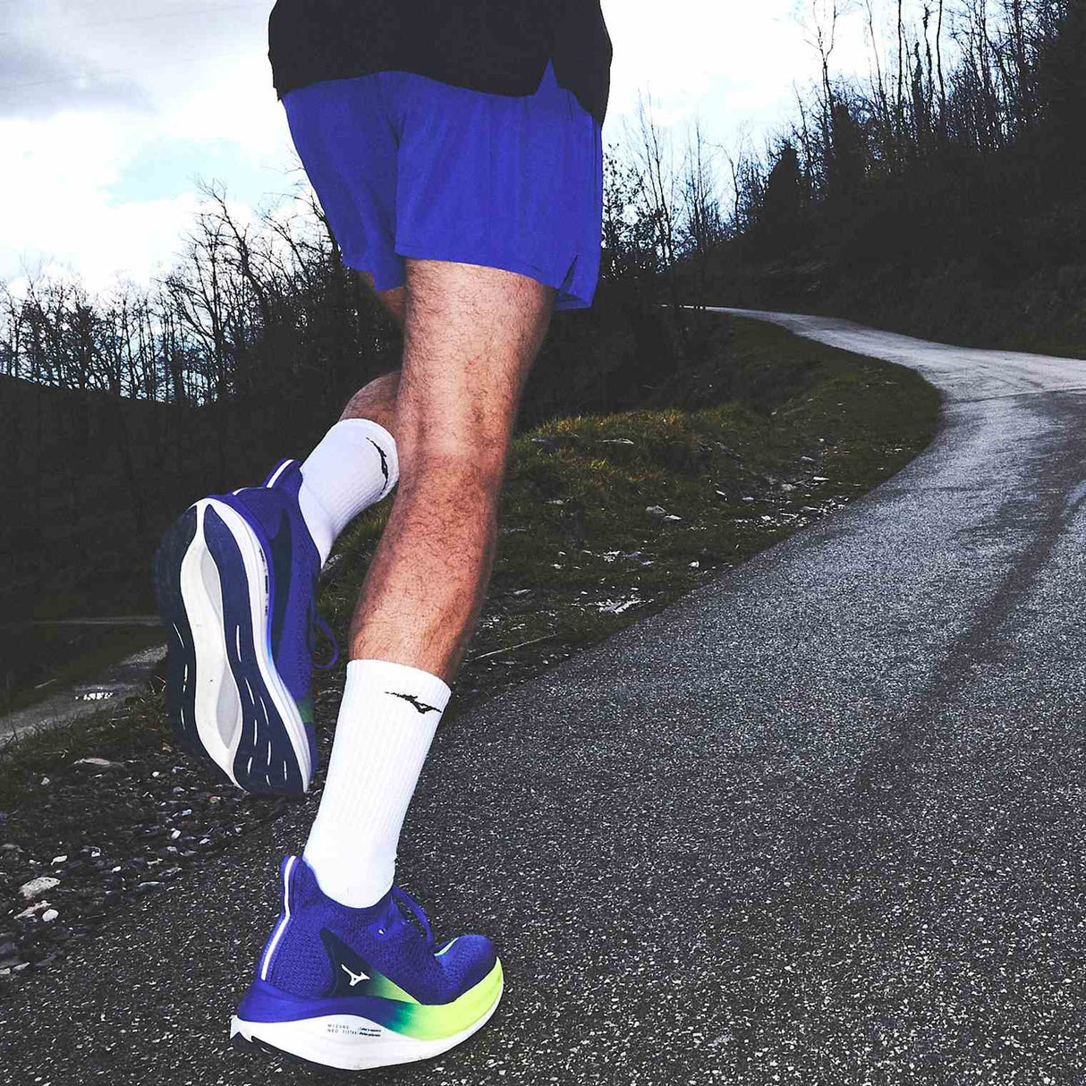 Mizuno Neo Vista 2 Mens Racing Running Shoes - Blue