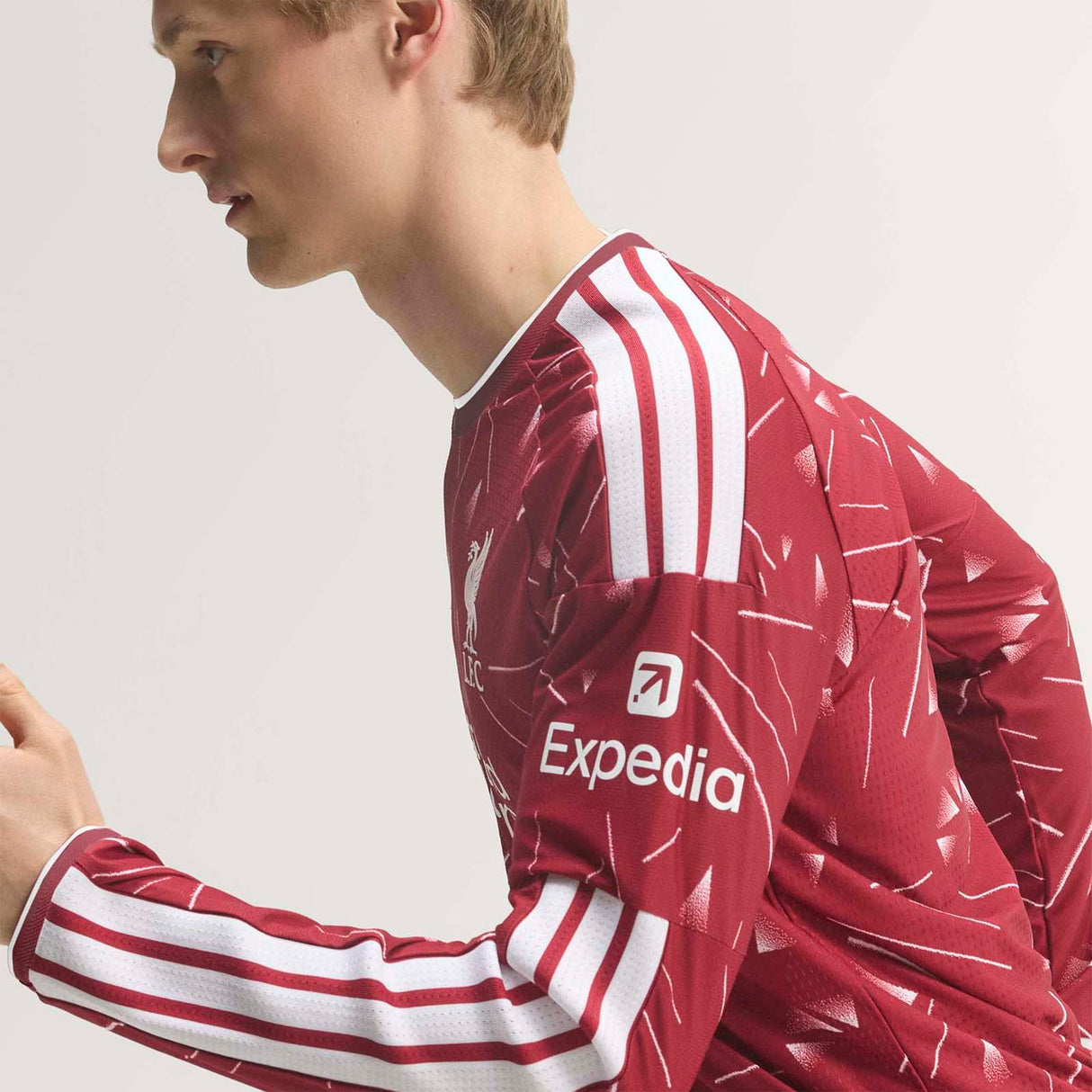 adidas LFC 26 Auth Home LS Jersey Red