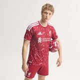 adidas LFC 26 Auth Home Jersey Red