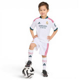 adidas Real Madrid 26 Kids Home Kit Wht