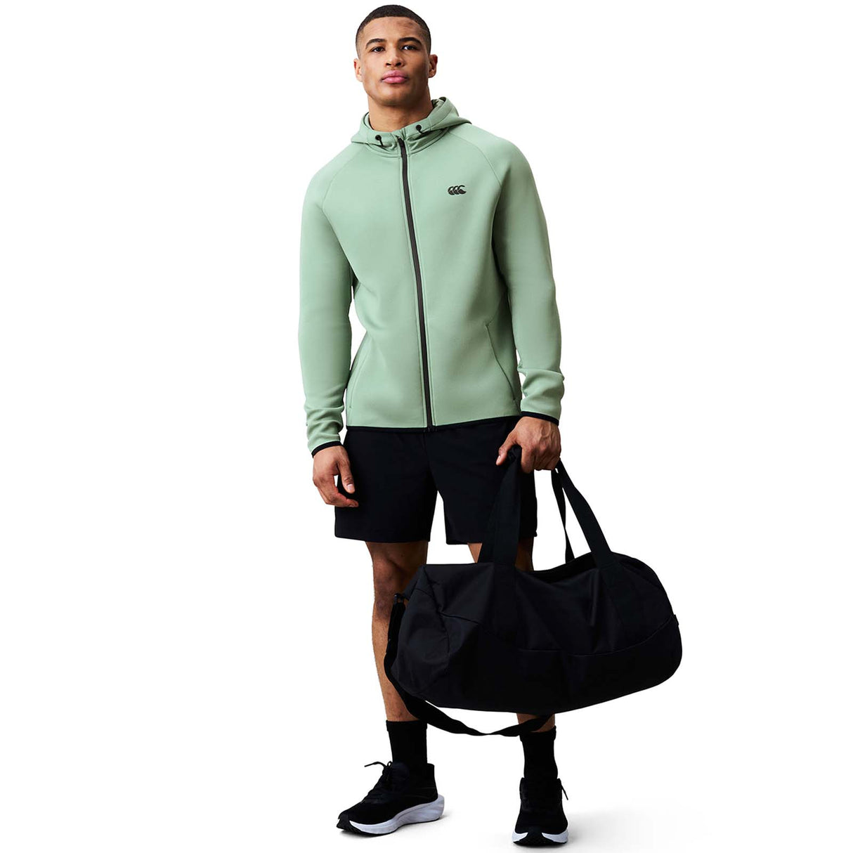 Canterbury Mens Everest FZ Hoodie Green