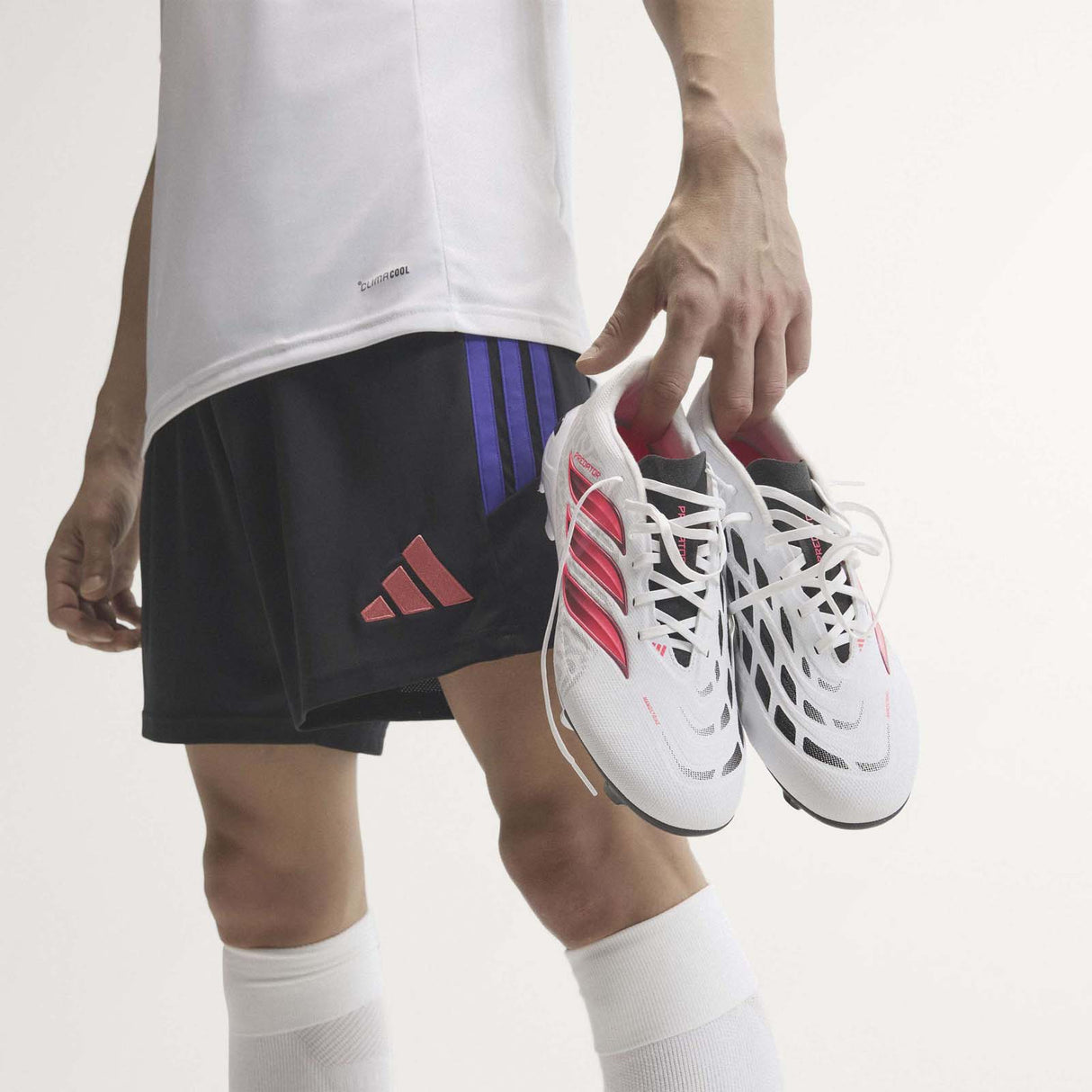 adidas Predator League FG White Red