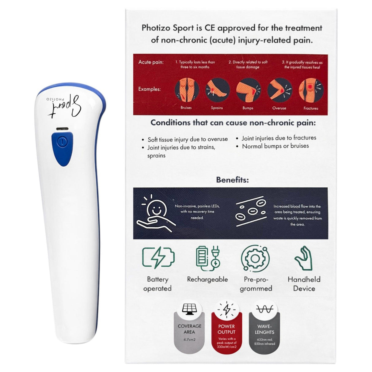 Photizo Sports Light Therapy Unit