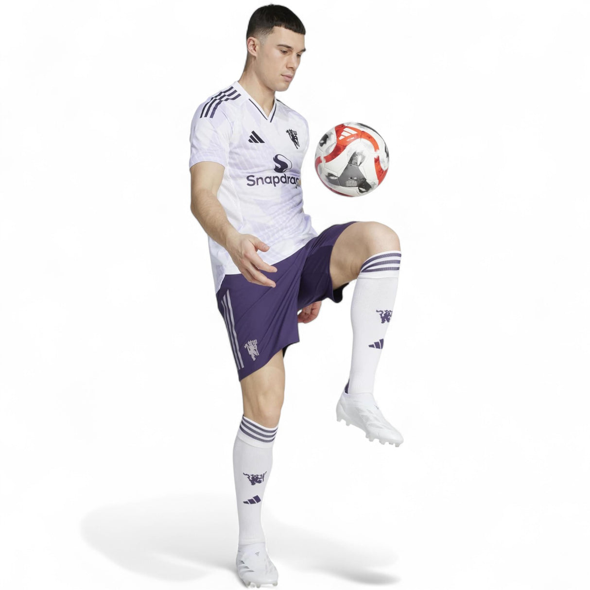 adidas Man United Football 2025/26 Adults Authentic Away Jersey