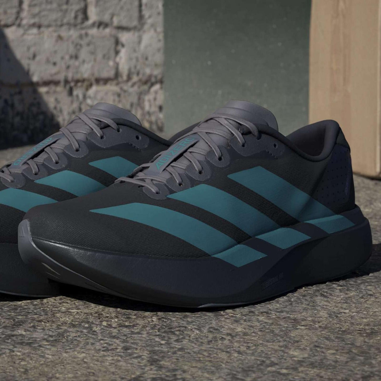 adidas Adizero EVO SL Mens Regular-Fit Lace Running Shoes