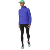 ASICS MENS ROAD PACKABLE JACKET PURPLE