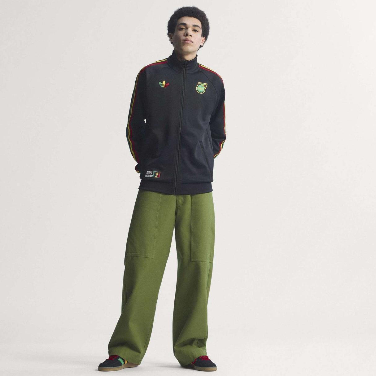 adidas Jamaica WC26 OG Track Top Black
