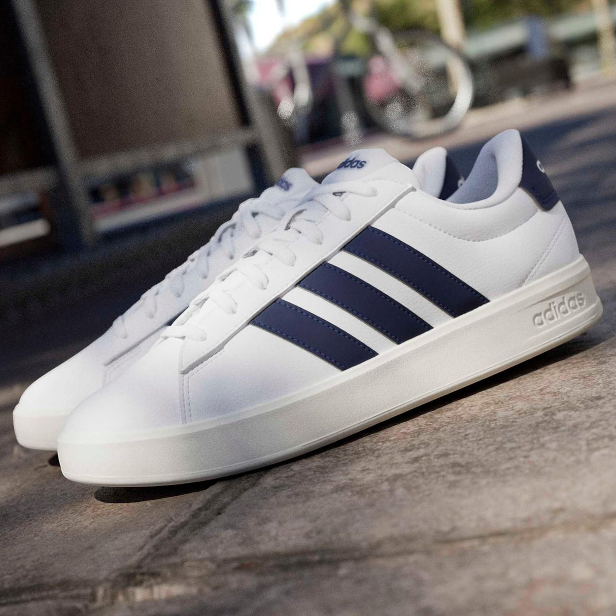 adidas Grand Court Mens White