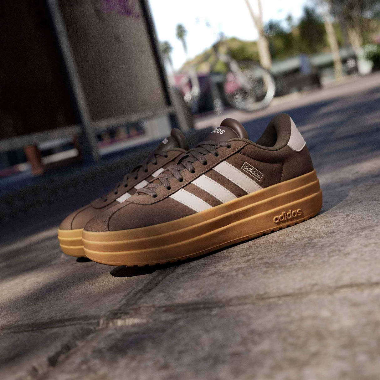 adidas VL Court Bold Wmns Brown