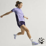 adidas F50 Sparkfusion Elite Womens Firm Ground Football Boots Model Full-Length Action Shot View