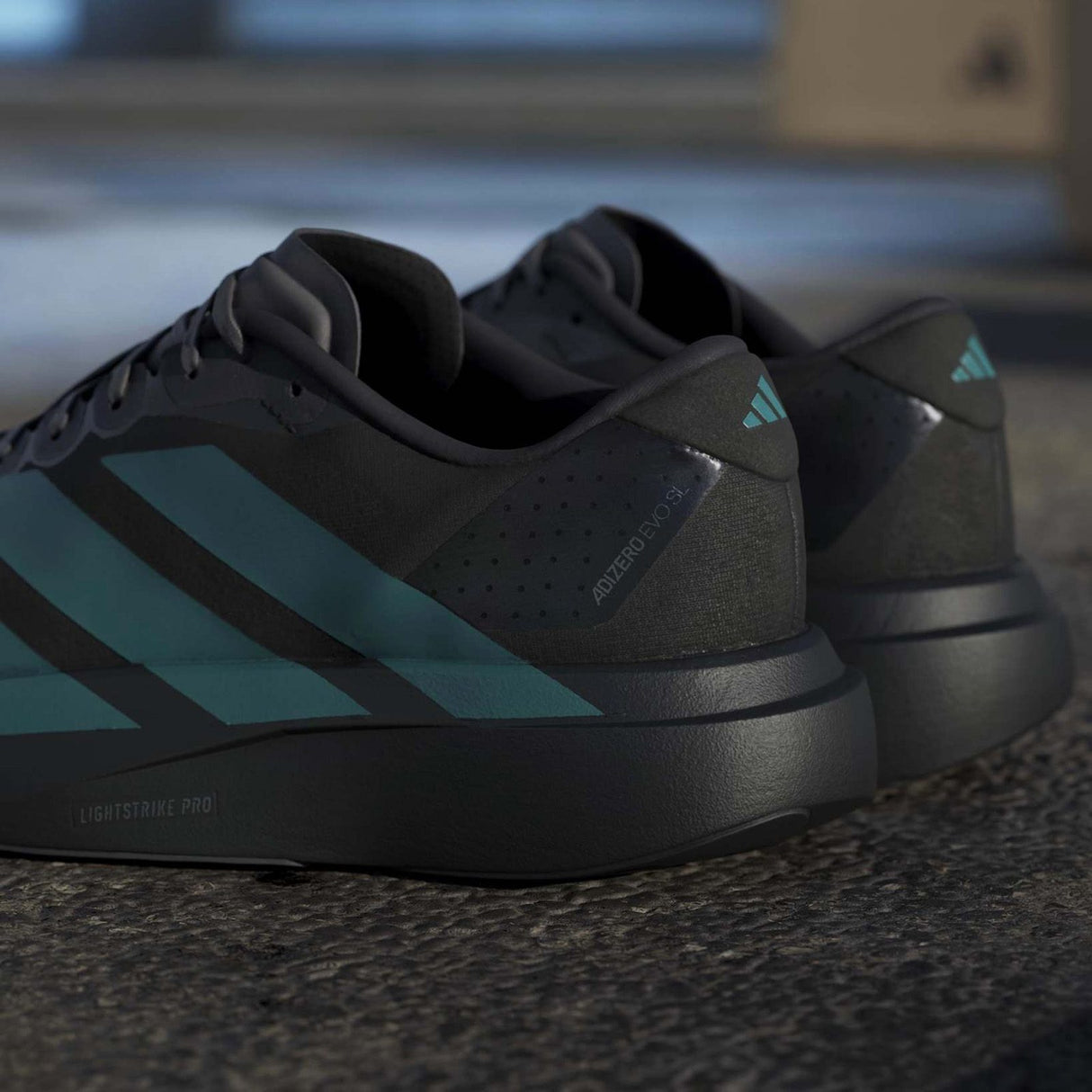 adidas Adizero EVO SL Mens Regular-Fit Lace Running Shoes