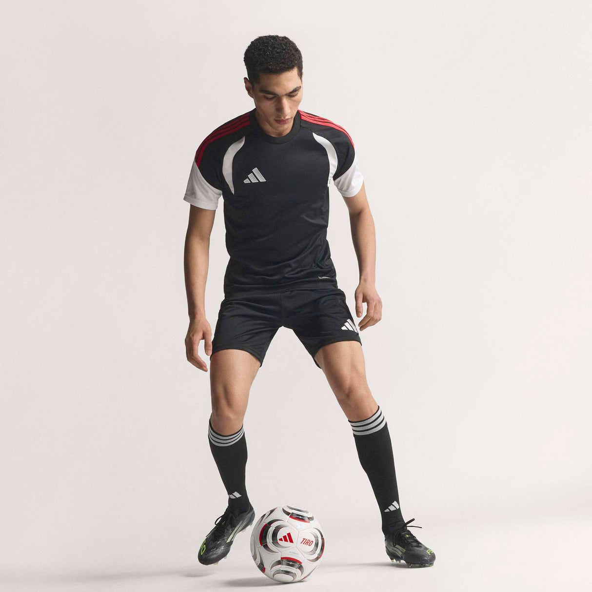 adidas Mens Tiro 26 Tee Black