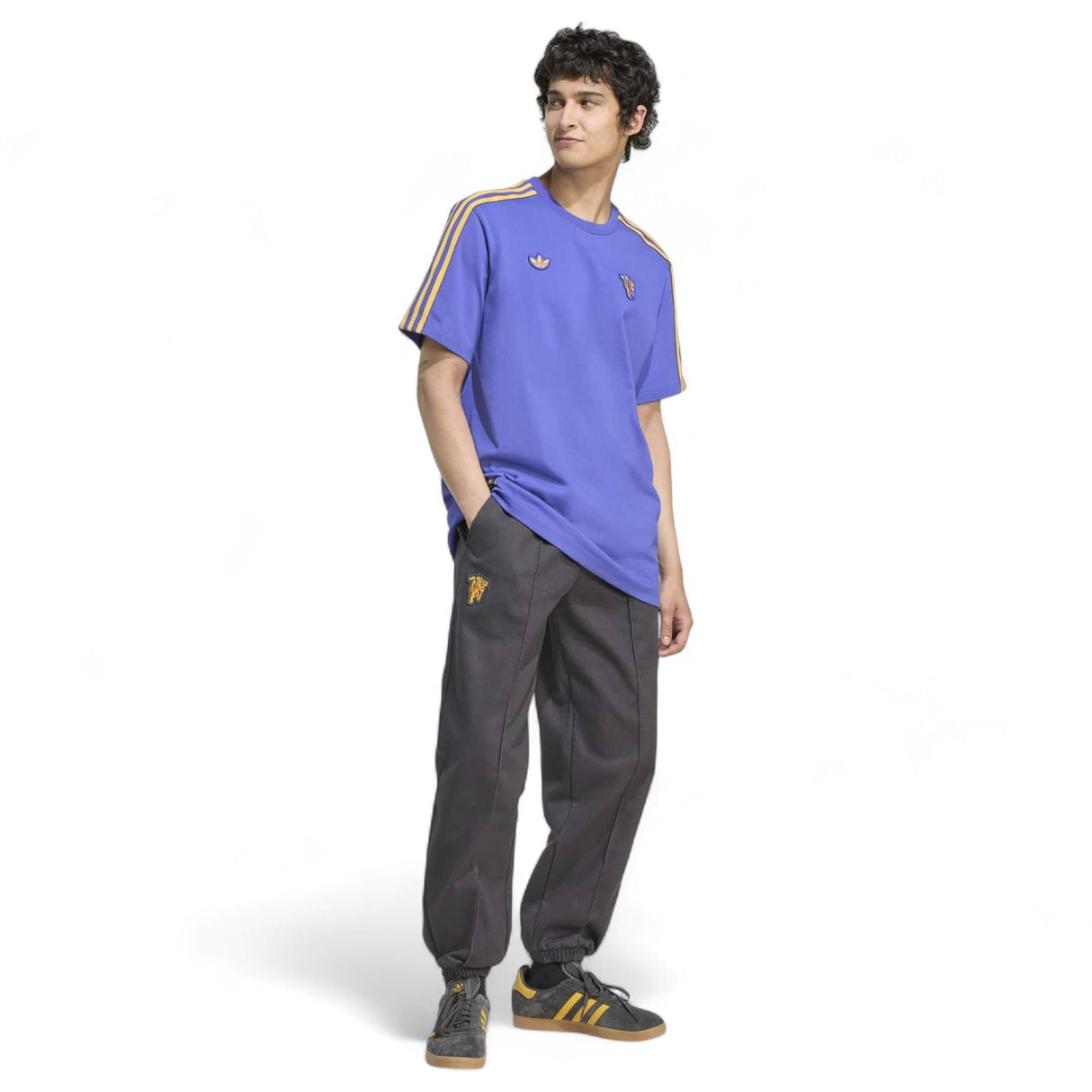 adidas OG MUFC 25 Icon Tee Purple