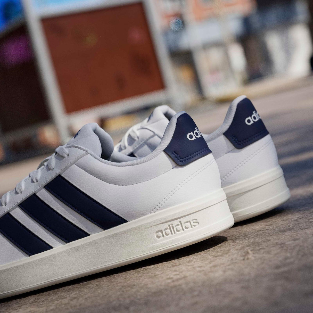 adidas Grand Court Mens White