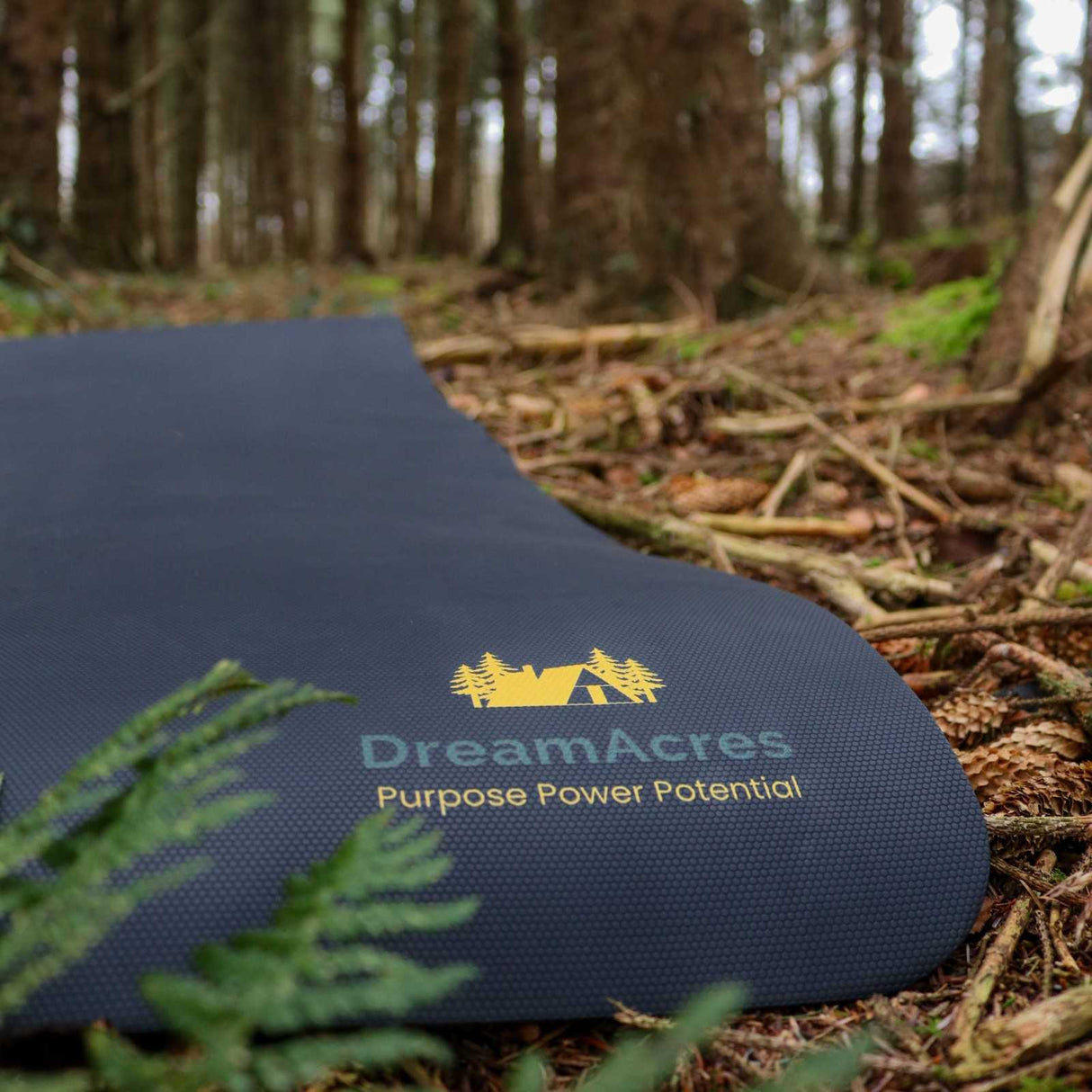 DREAM ACRES Grounding Fitness Mat Black