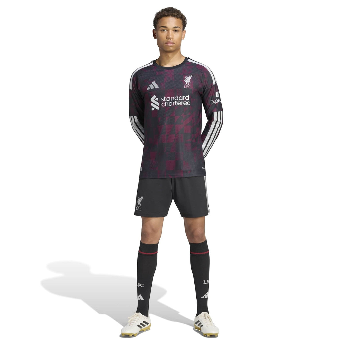 adidas LFC 26 Auth Third LS Jersey Black