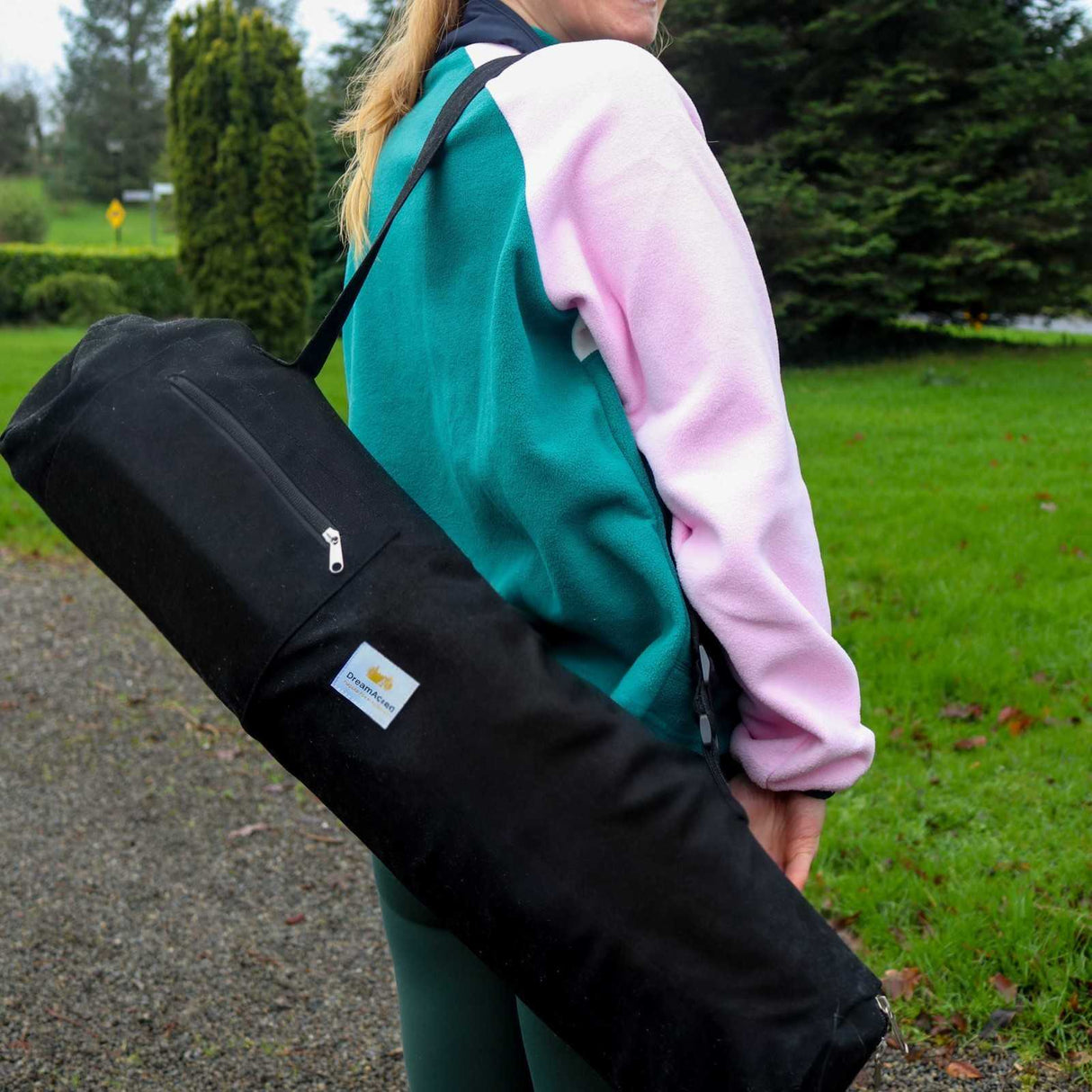 DREAM ACRES Grounding Fitness Mat Black