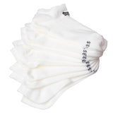 Puresox 5 Pack Kids Socklet White