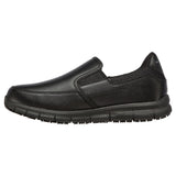 Skechers Double Gore Slip On Work Shoes