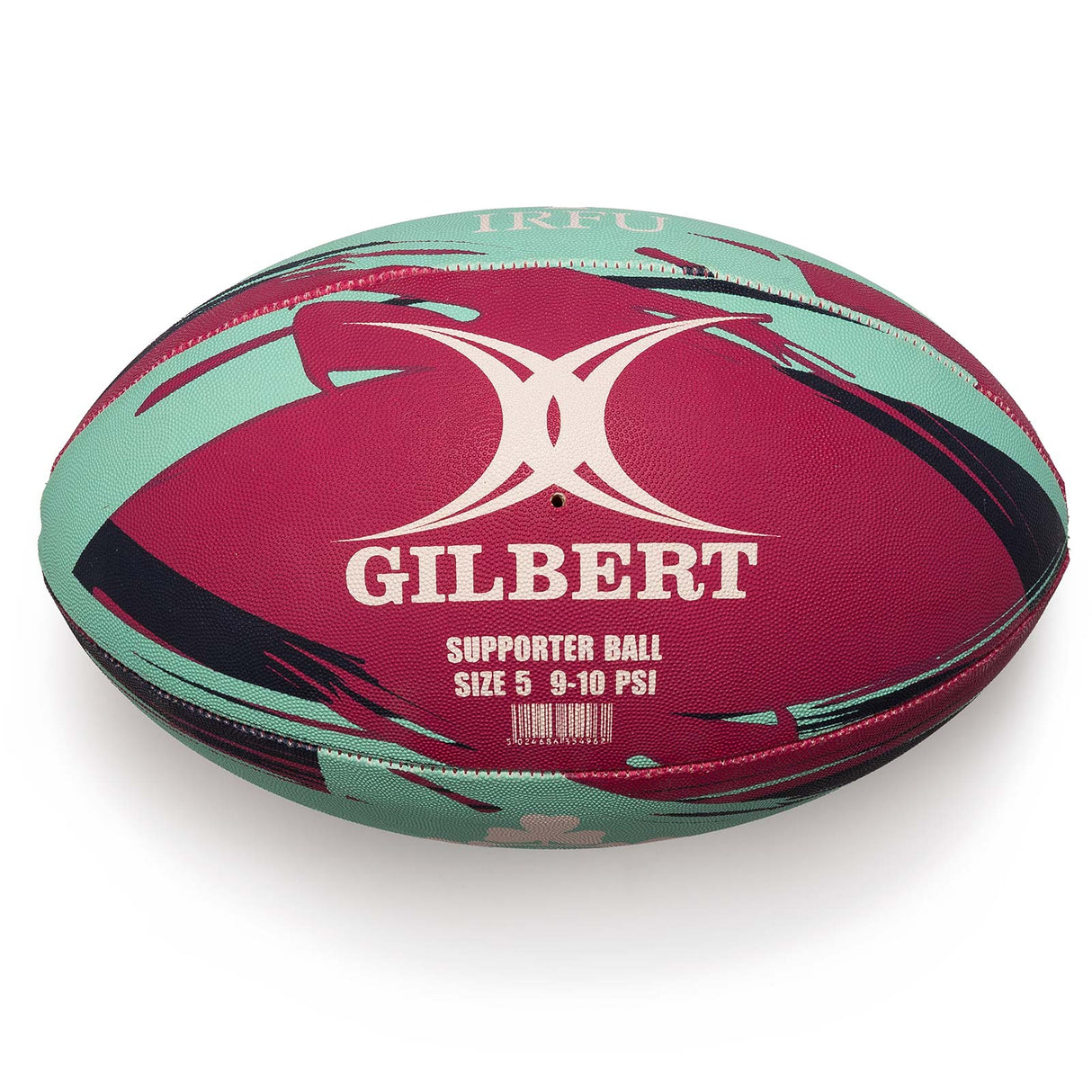 Gilbert IRFU Ireland Supporters Rugby Ball - Size 5