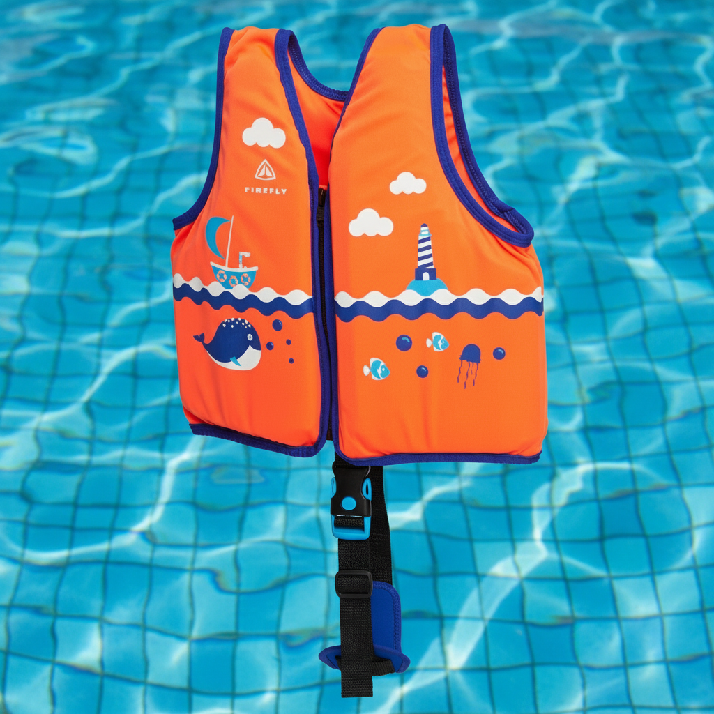 Firefly Swim Vest Kids Orange