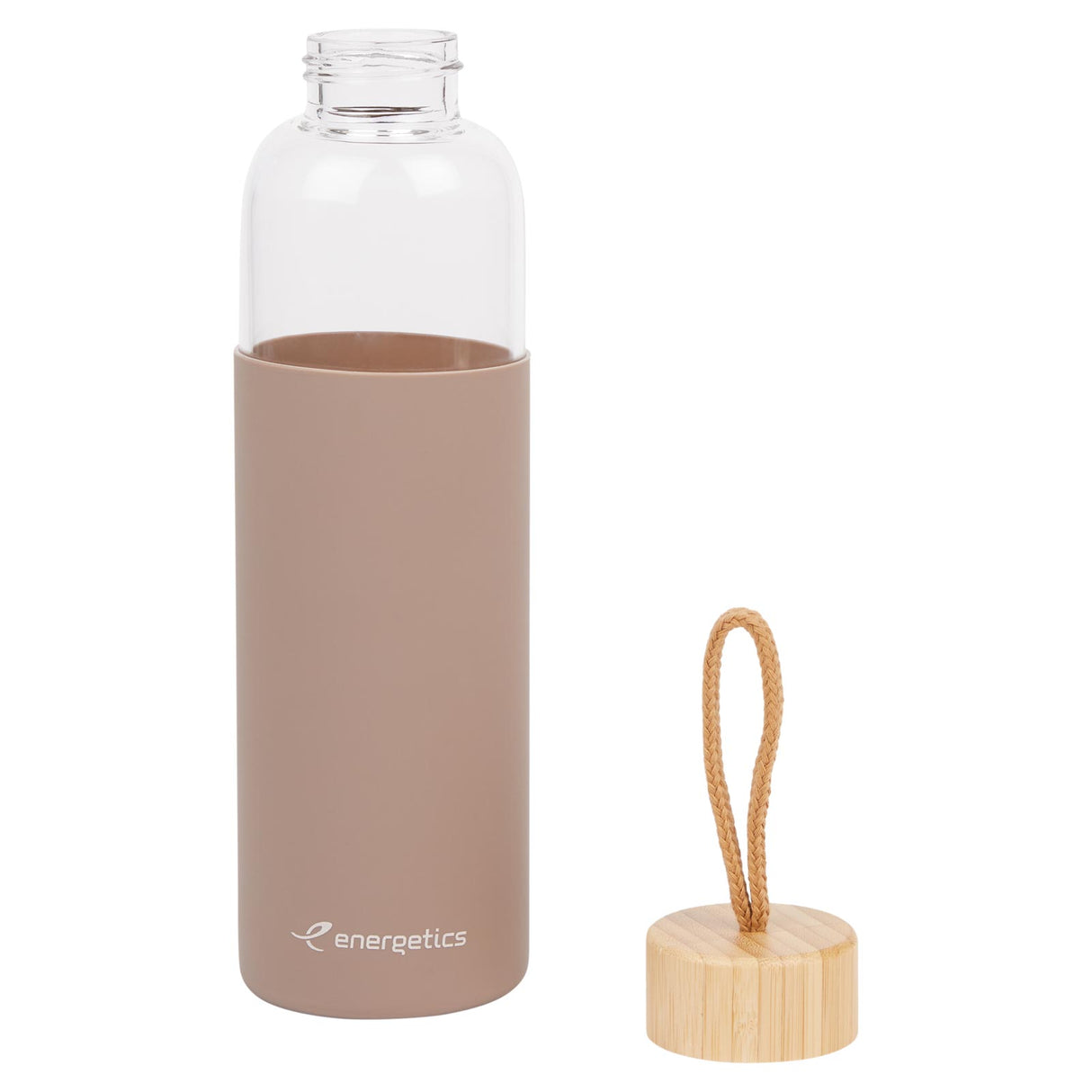 Energetics Glass Bottle Bamboo II 0.55L