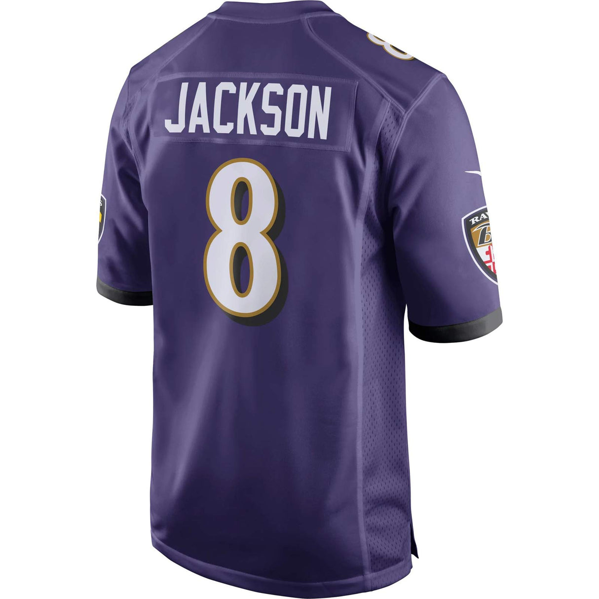 Nike Ravens Jackson 8 Home Jersey Purple