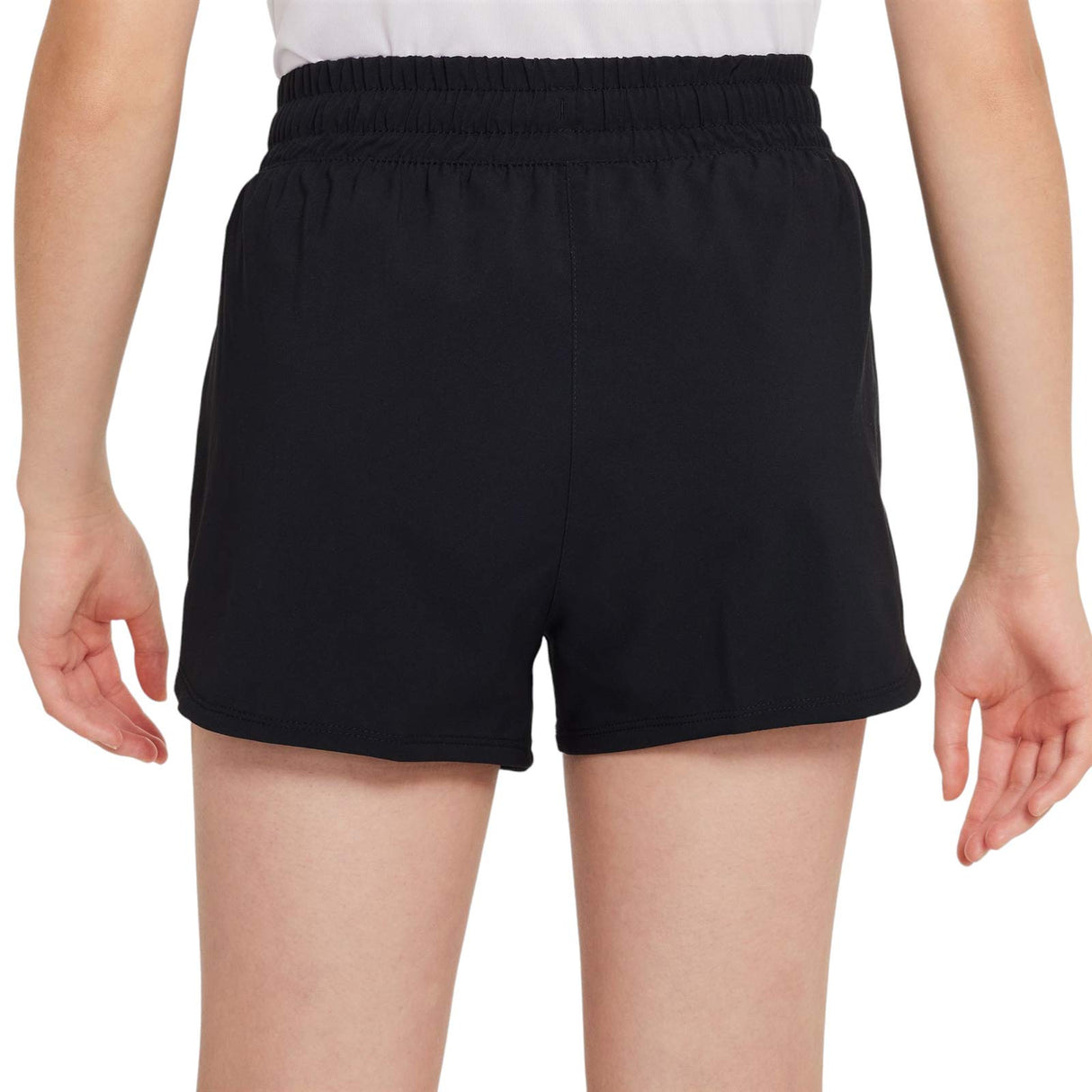 Nike One Kids Dri-FIT High-Waisted Woven Training Shorts