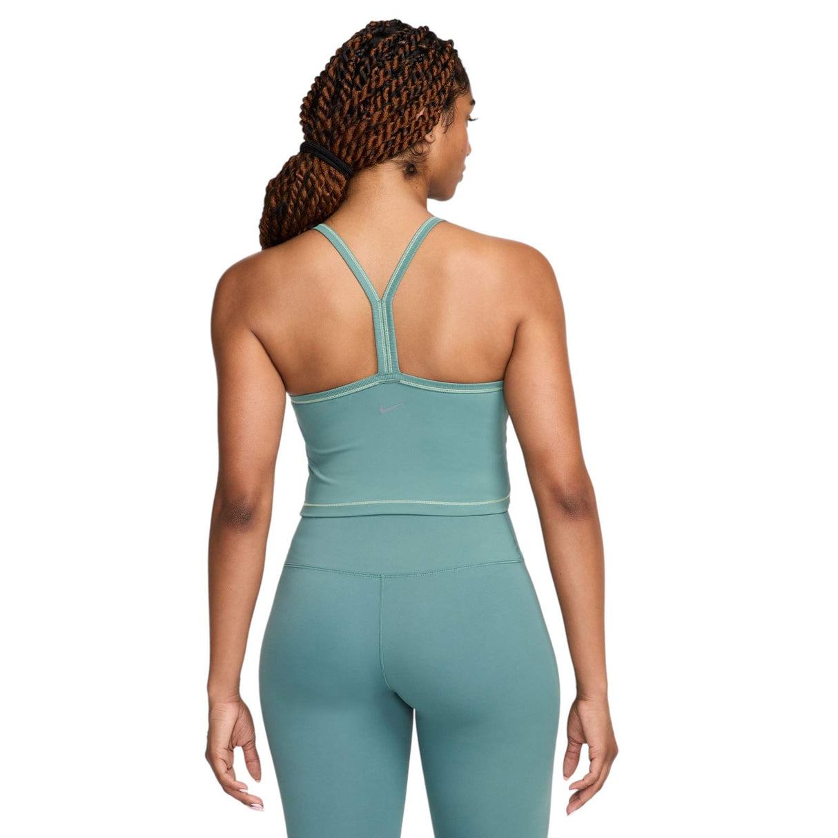 Nike One Fitted Womens Dri-FIT Cropped Tank Top