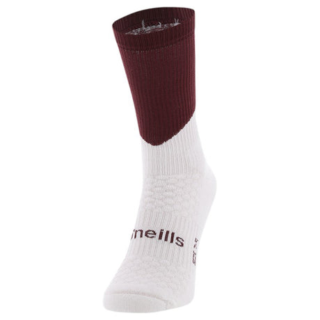 O'Neills Koolite Kids Midi Sock Maroon/W