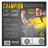 Harrows Champion 2 in 1 Family Dart Game