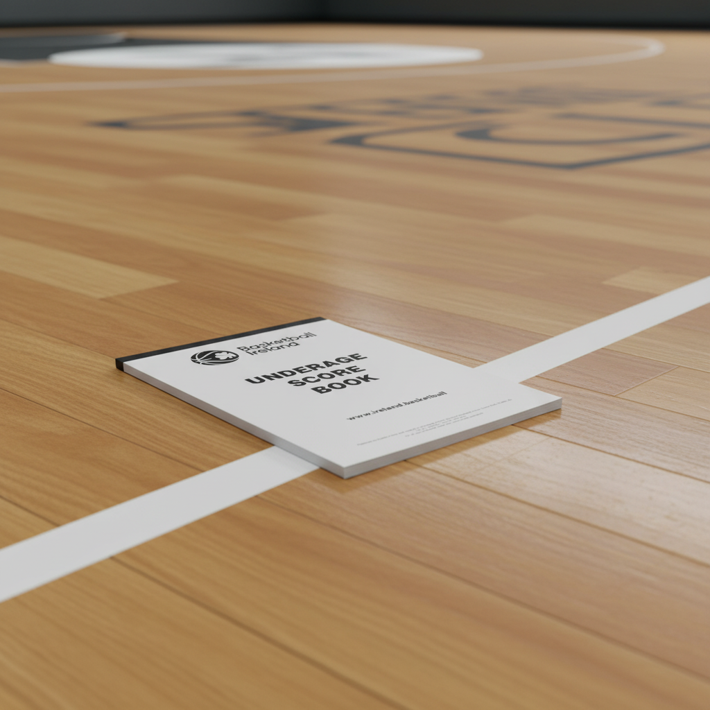 Basketball Ireland Official Underage Score Book