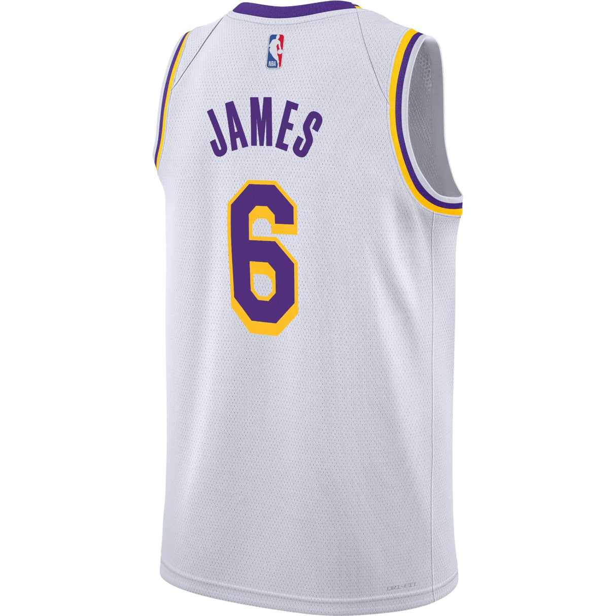 Nike Los Angeles Lakers James 6 Association Kids Jersey