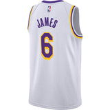 Nike Los Angeles Lakers James 6 Association Kids Jersey