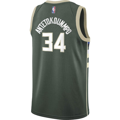 Nike NBA Bucks Giannis 34 Kids Icon Jersey