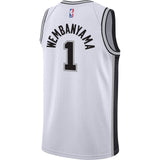 Nike Spurs Wembanyama 1 Association Kids Jersey