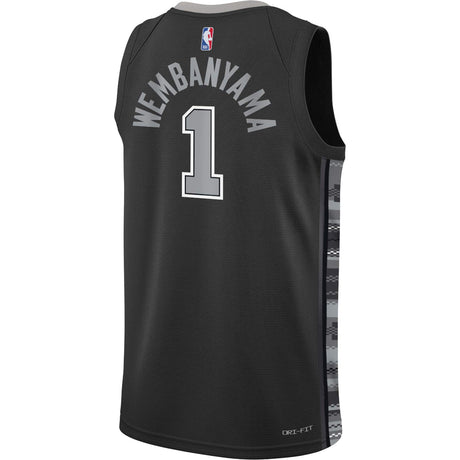 Nike Spurs Wembanyama 1 Association Kids Jersey